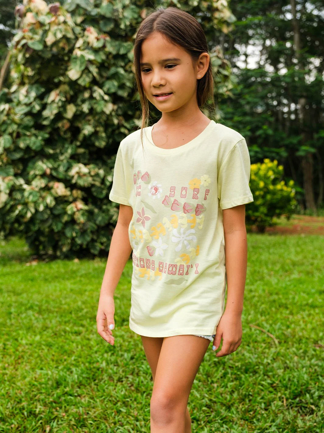 Girls Lei Scatter Sweetheart Tee - Image 3