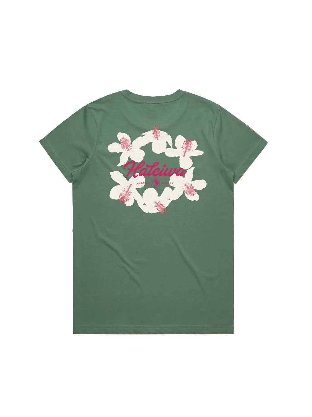Haleiwa Koki'o Ke'oke'o Maple Tee - Image 6
