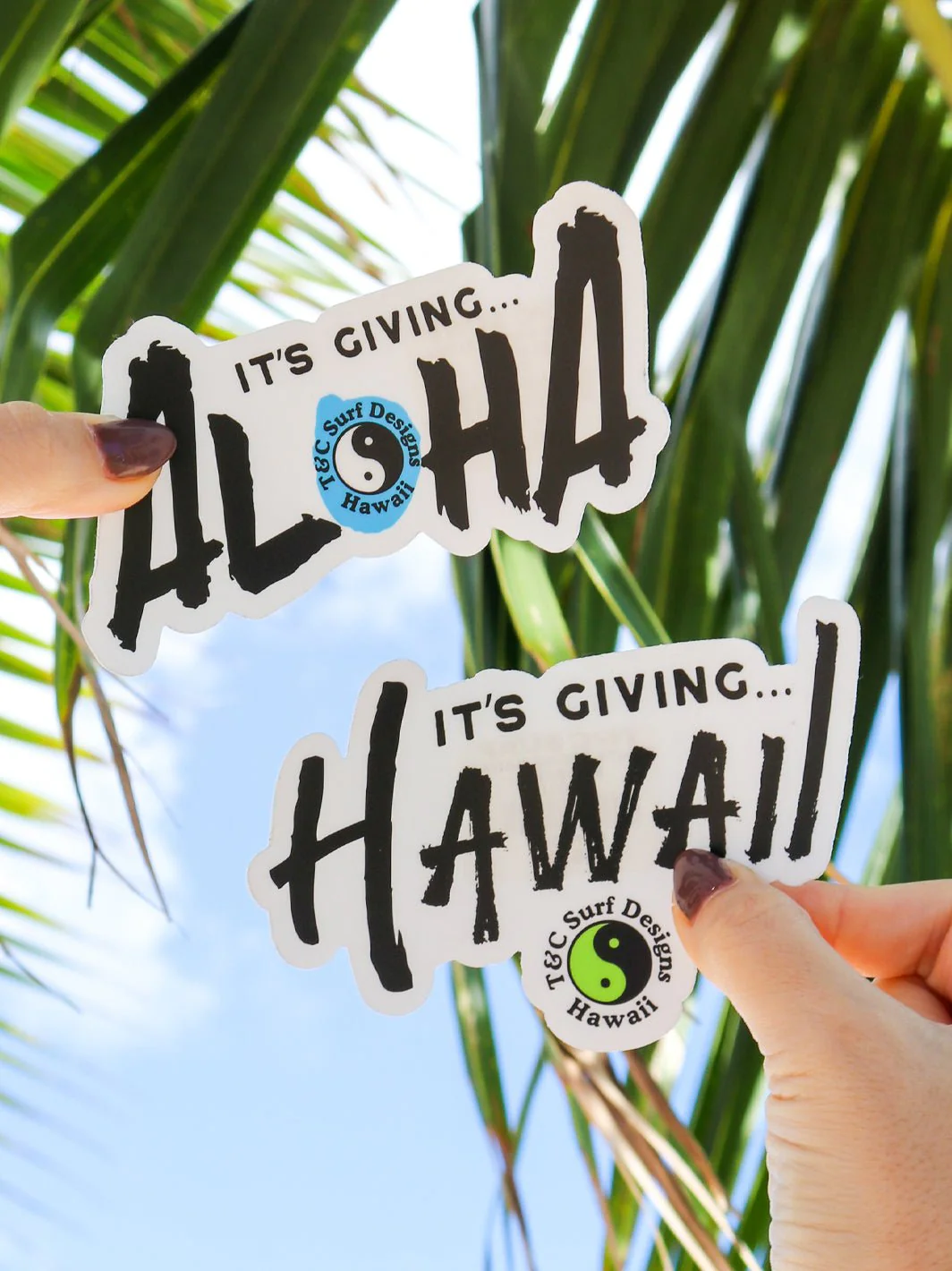 It's Giving Aloha Sticker - Image 3