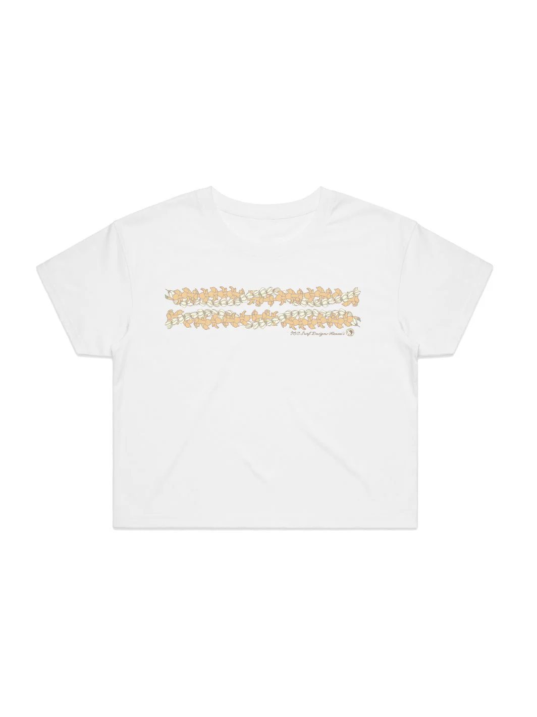Lei Twist Crop Tee - Image 5