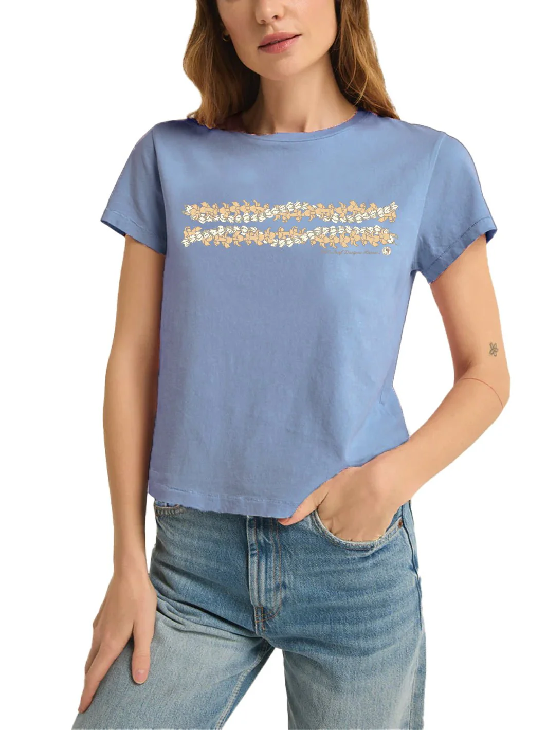 Lei Twist Tourist Tee - Image 2