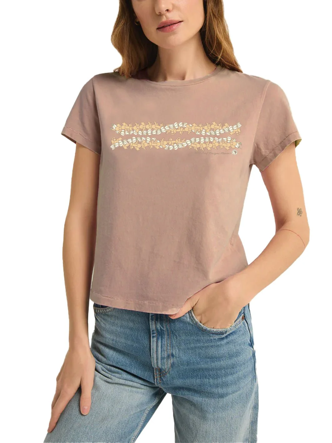 Lei Twist Tourist Tee - Image 4