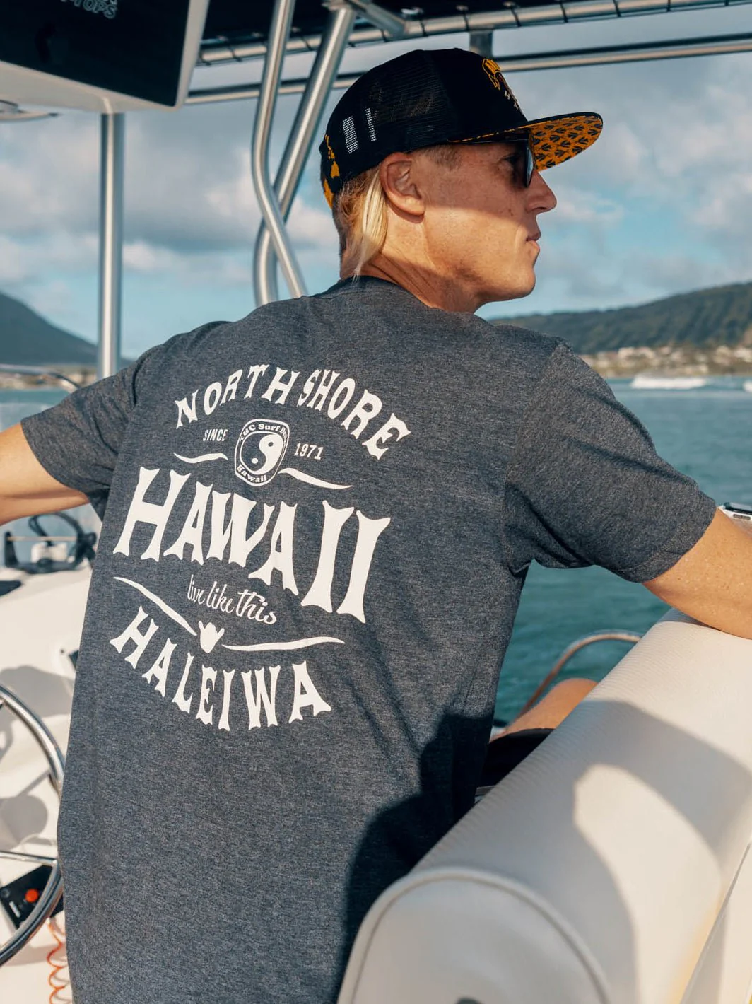 North Shore Hawaii Jersey Tee - Image 5