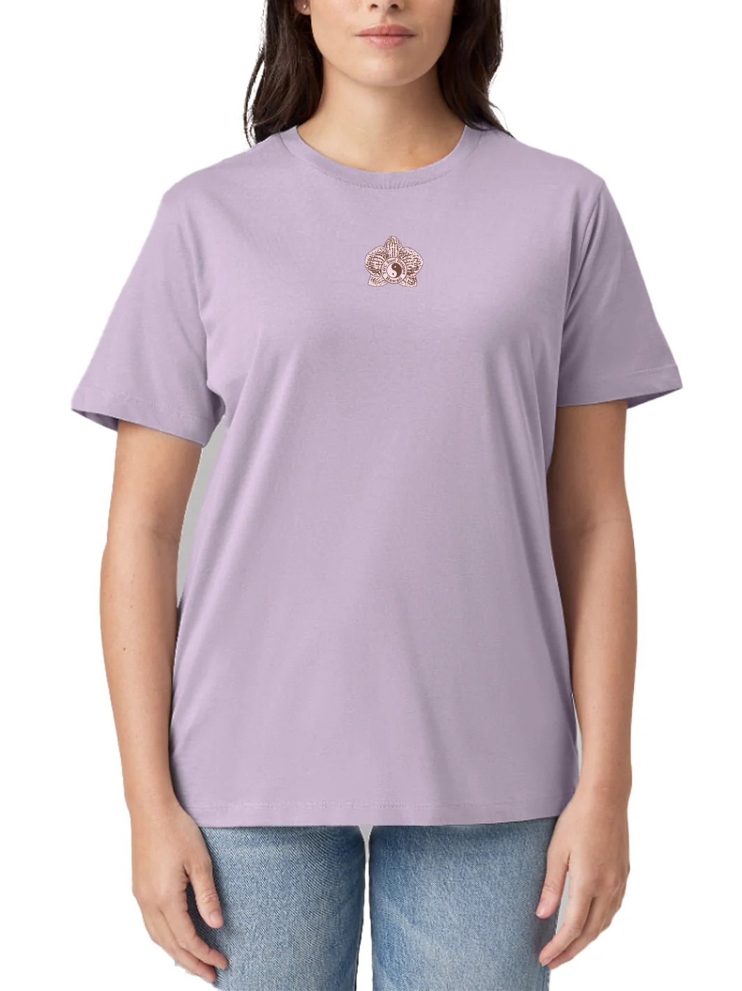 Orchid Trio Classic Tee - Image 3