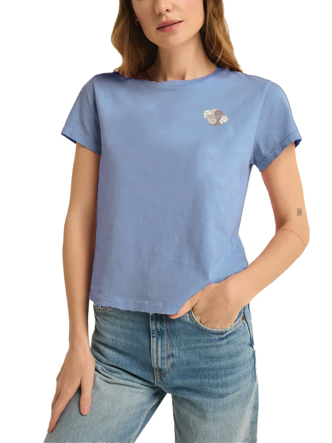 Pikake Pearl Tourist Tee - Image 7