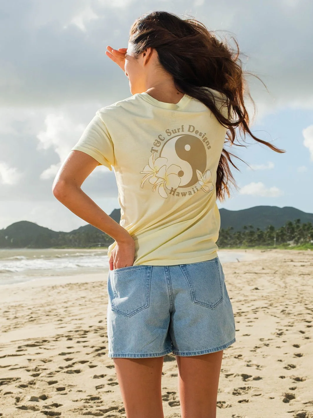 Plumeria Logo Boyfriend Tee