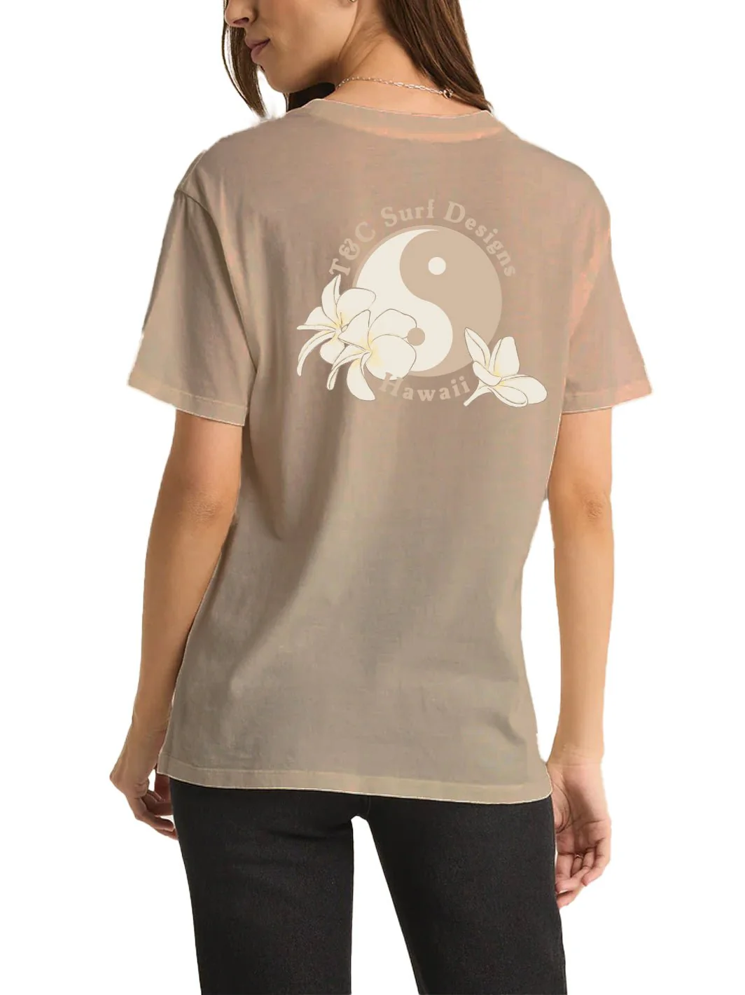 Plumeria Logo Boyfriend Tee - Image 5