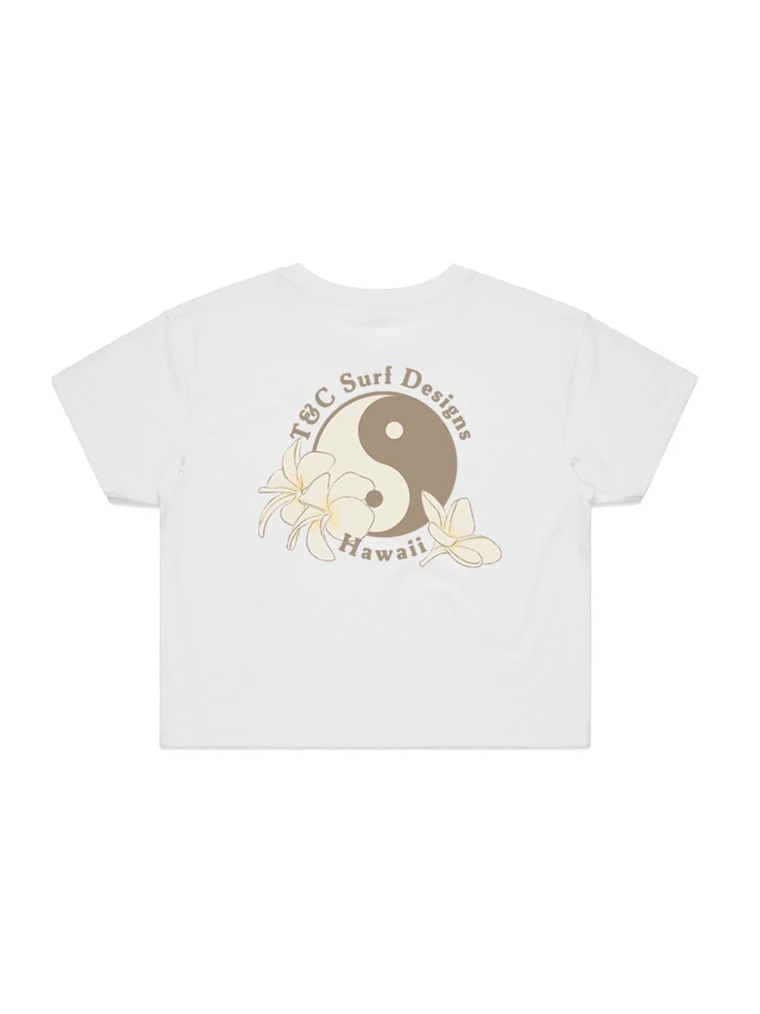 Plumeria Logo Crop Tee