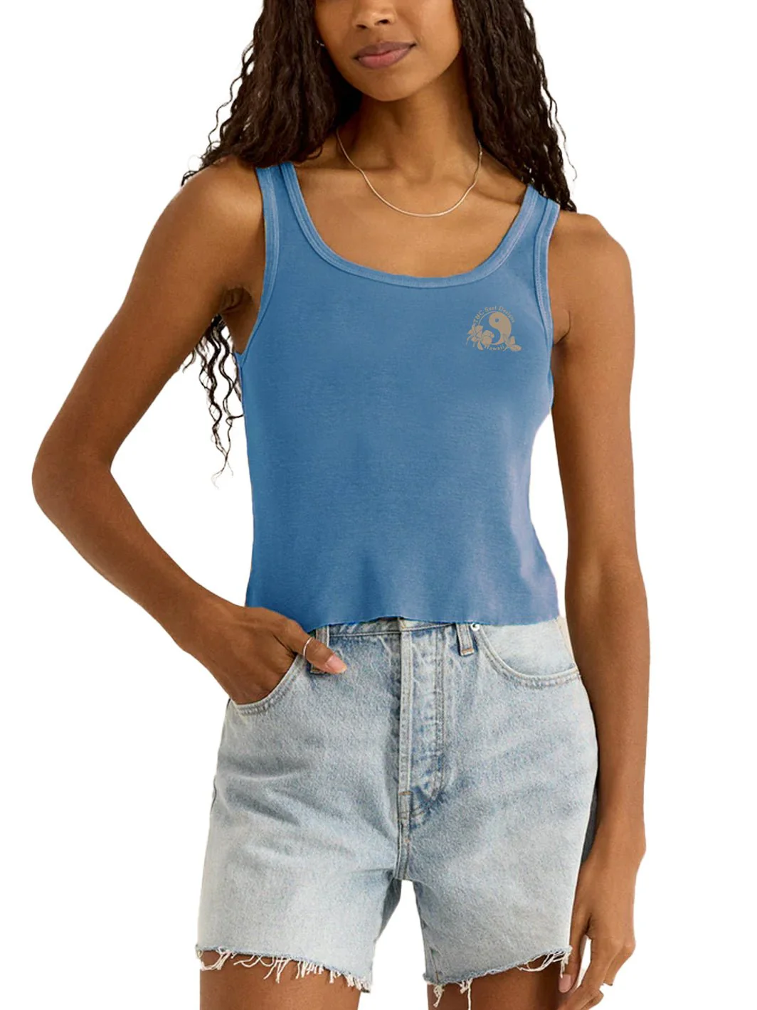 Plumeria Logo Suntrip Tank - Image 2