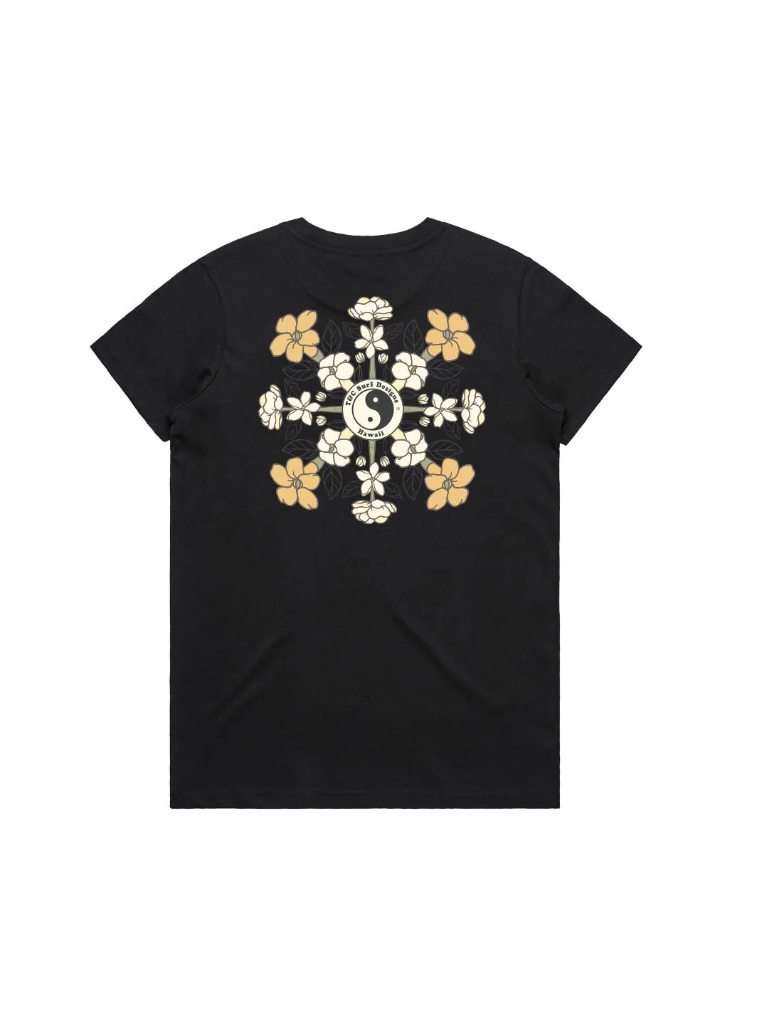 Puakeni Pikake Quilt Maple Tee - Image 4