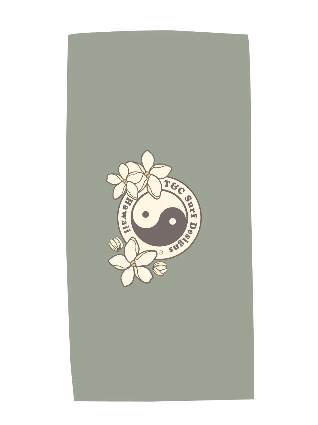 Puakenikeni Pikake Microfiber Towel - Image 2