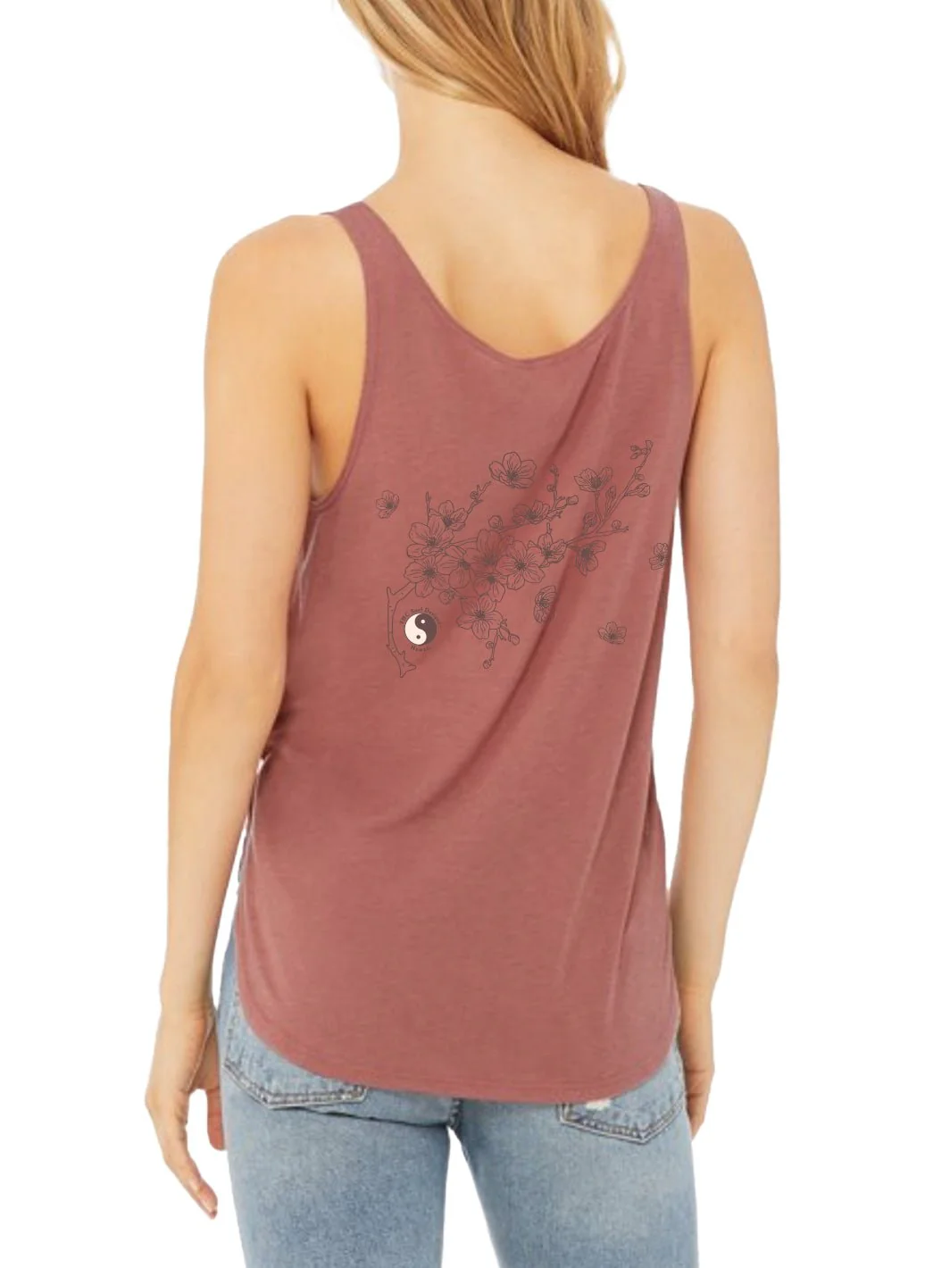 Sakura Branch Slit Tank - Image 3