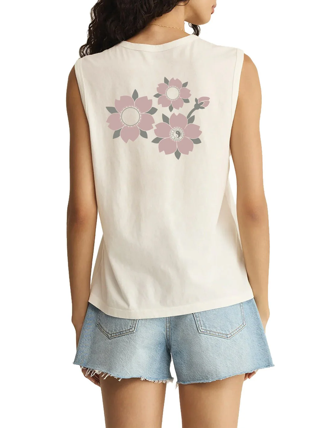 Sakura Trio Muscle Tank - Image 4