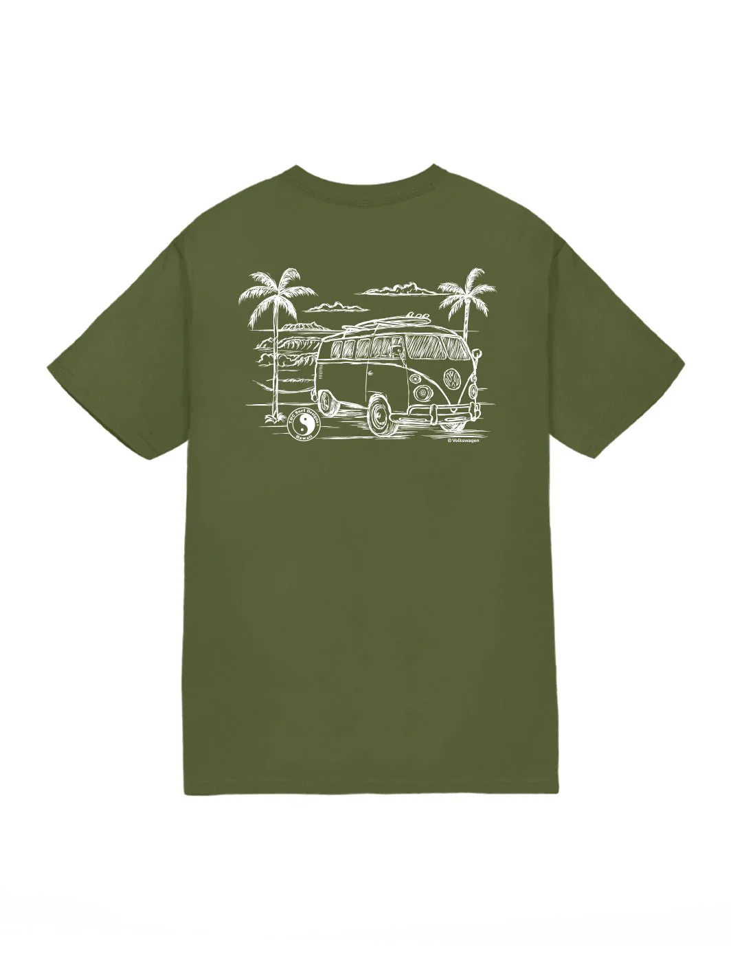 Sketch Bus 25 Volkswagen® Jersey Tee - Image 8