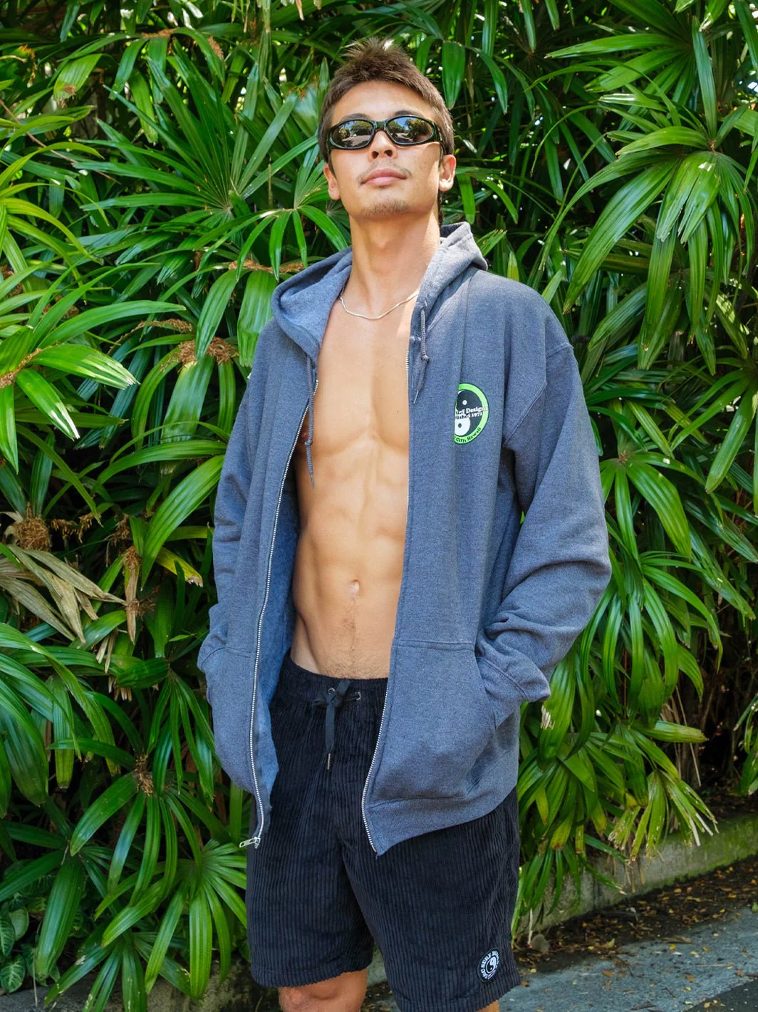 Standard Neon Zip Hoodie - Image 4