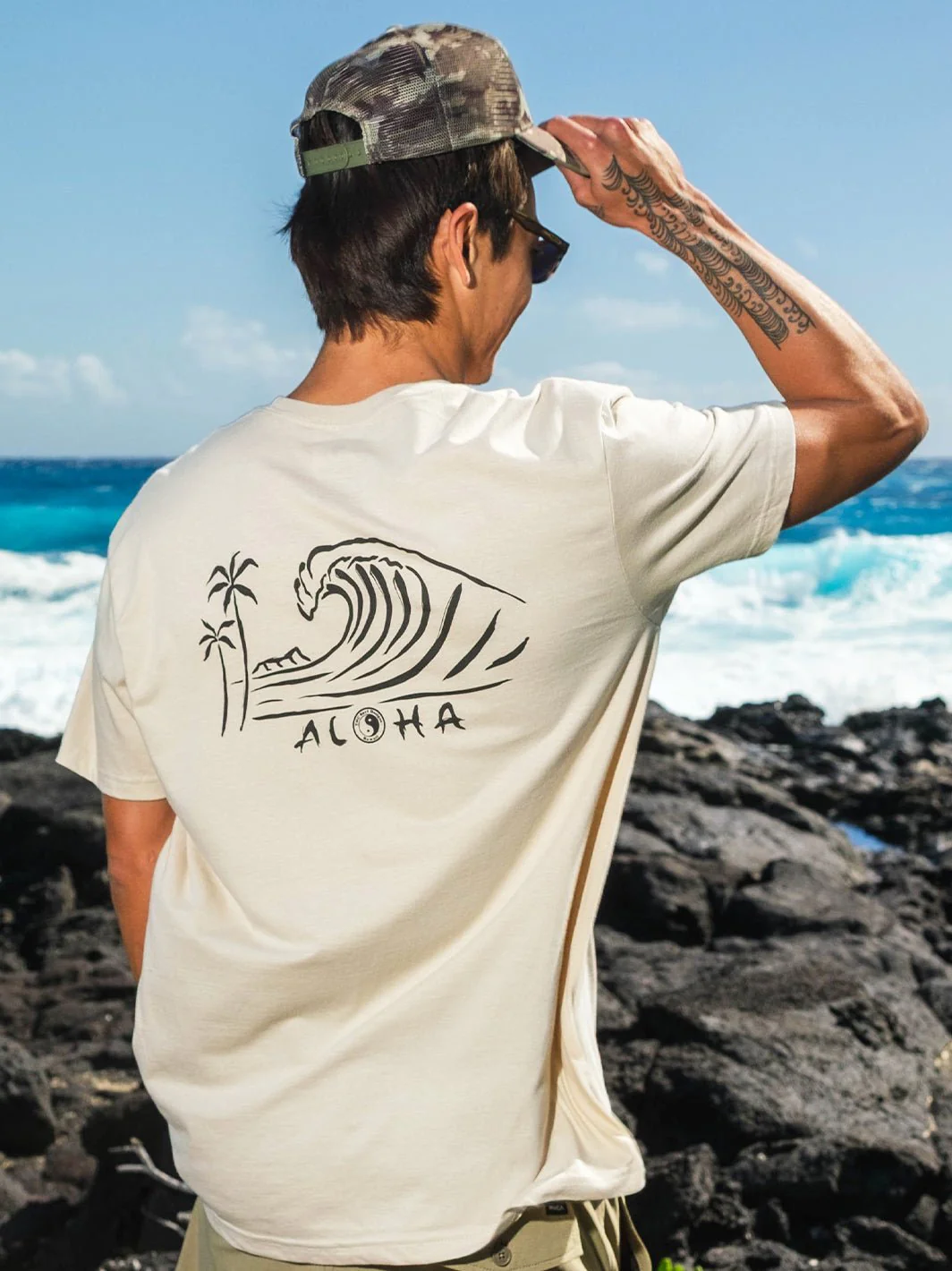 Sumi Wave Jersey Tee - Image 2