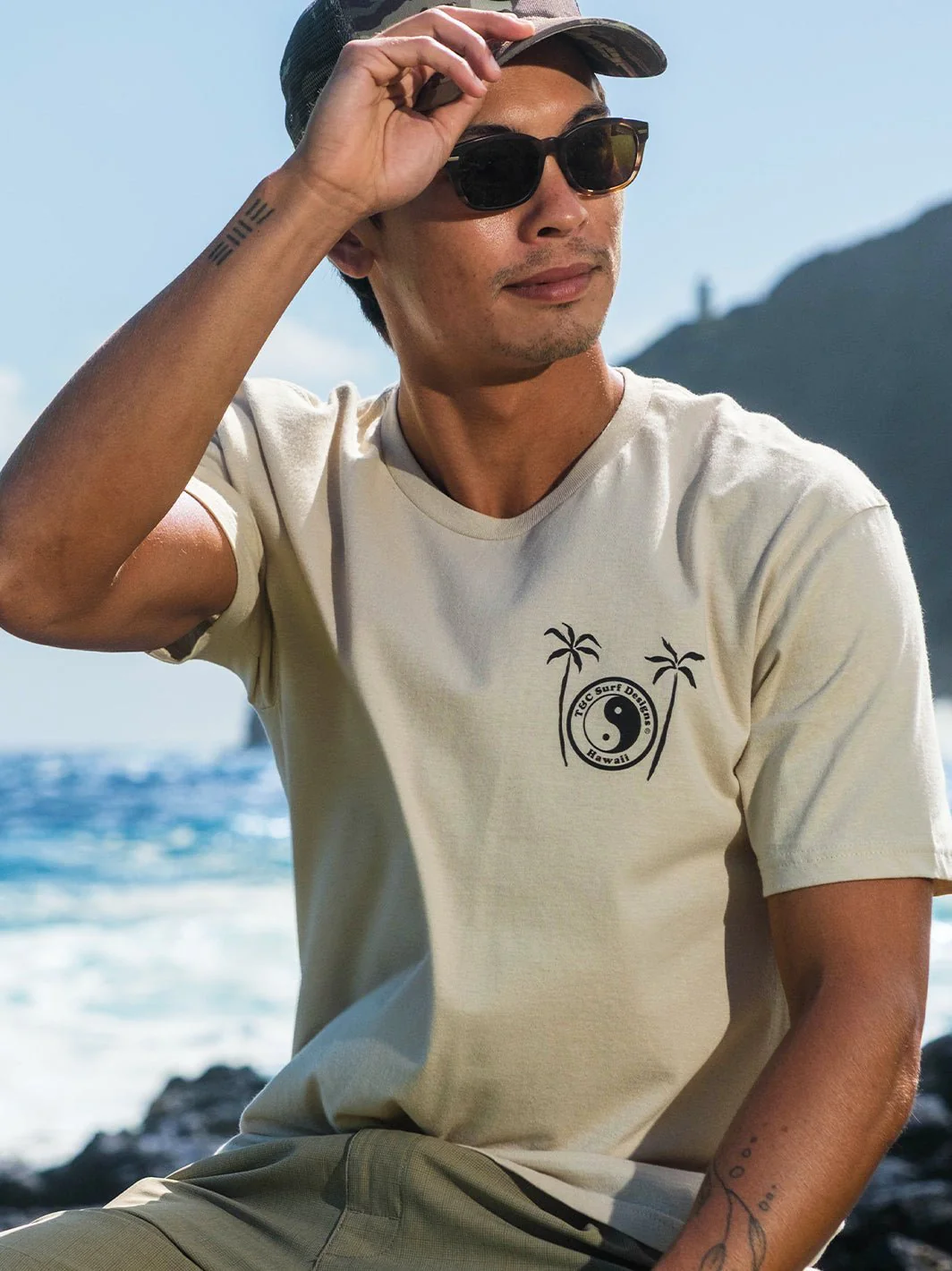 Sumi Wave Jersey Tee - Image 3