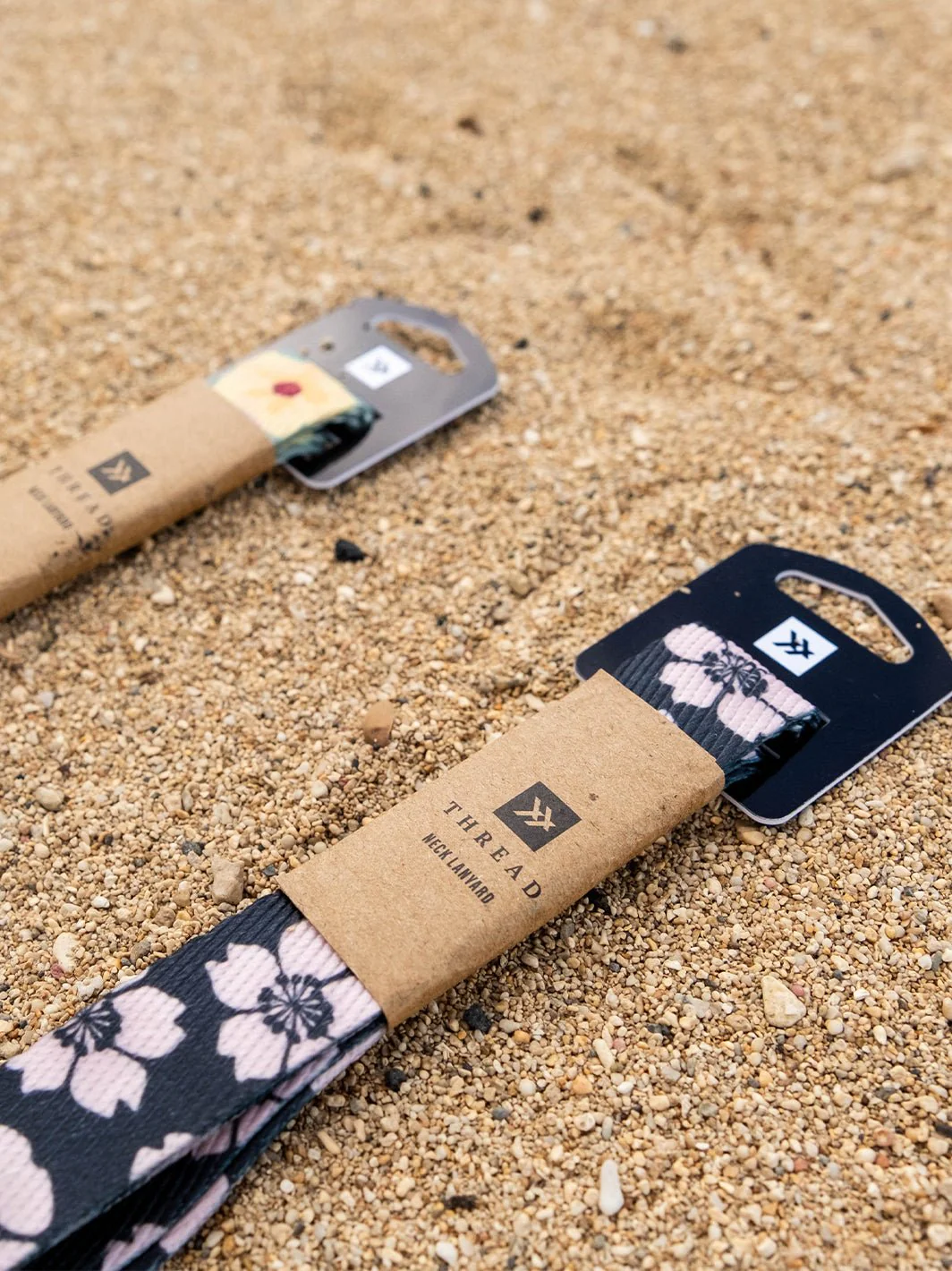 T&C Surf x Threads Wallet Watercolor Hau Lanyard - Image 4