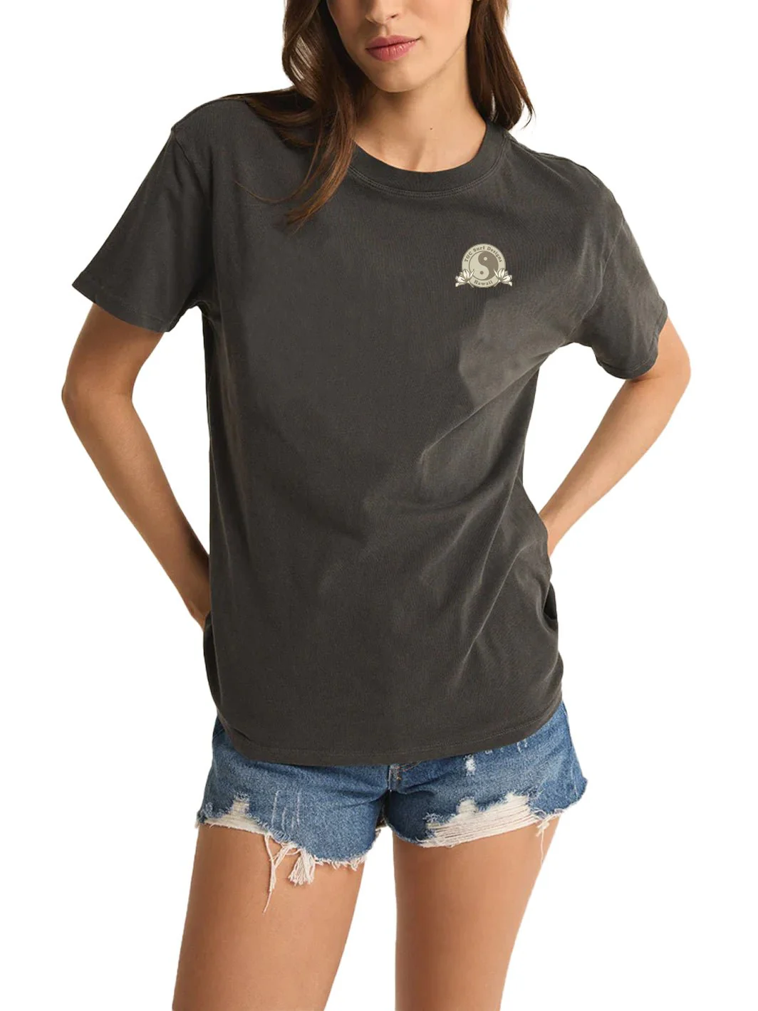 Ti Pikake Lei Boyfriend Tee - Image 8