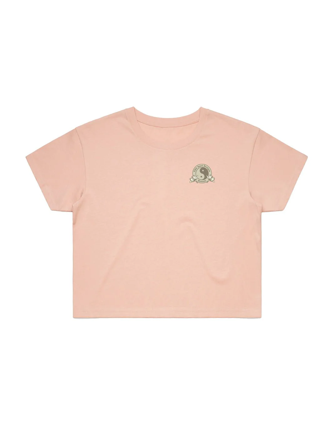 Ti Pikake Lei Crop Tee - Image 2