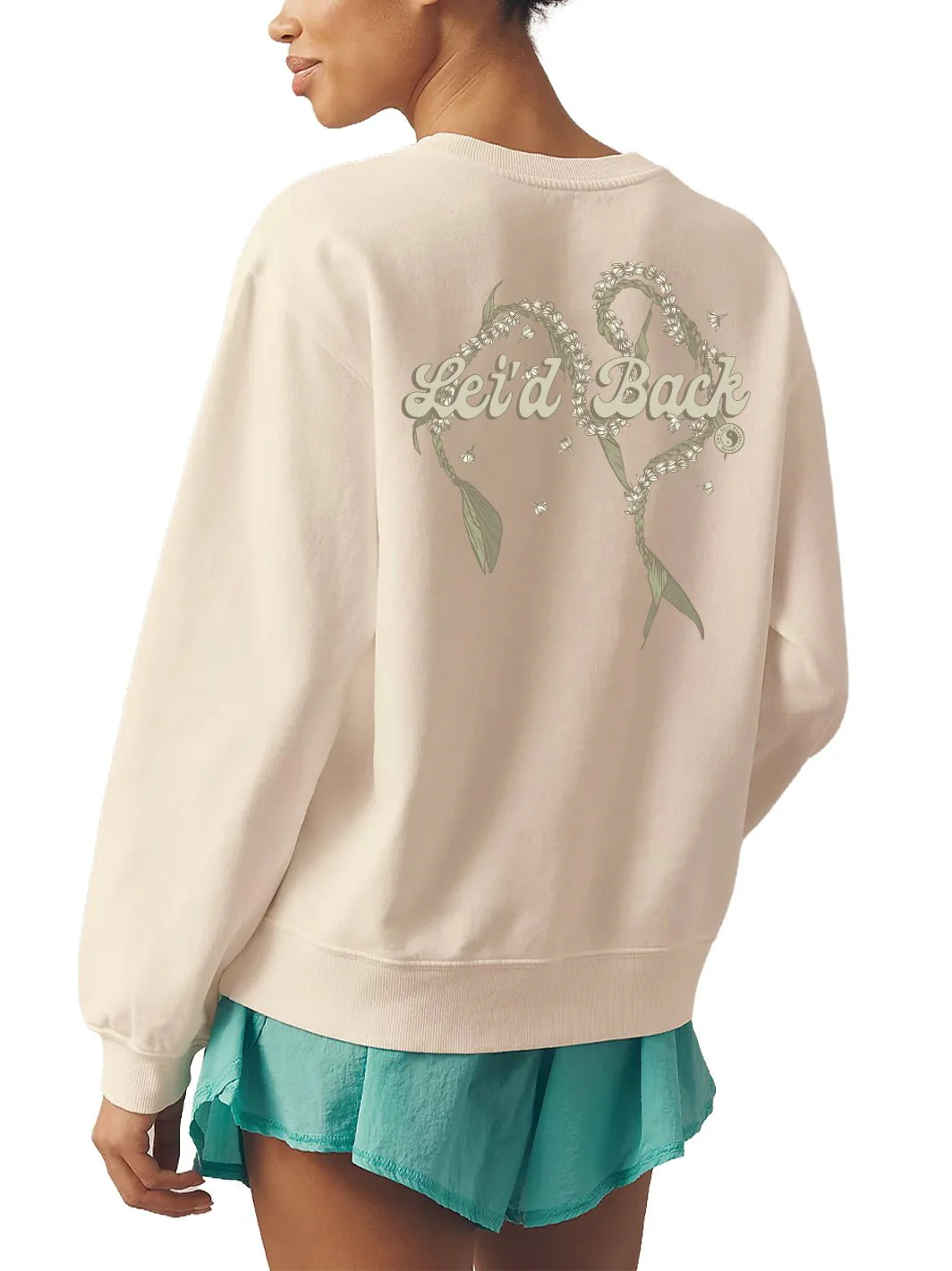 Ti Pikake Lei First Date Sweatshirt