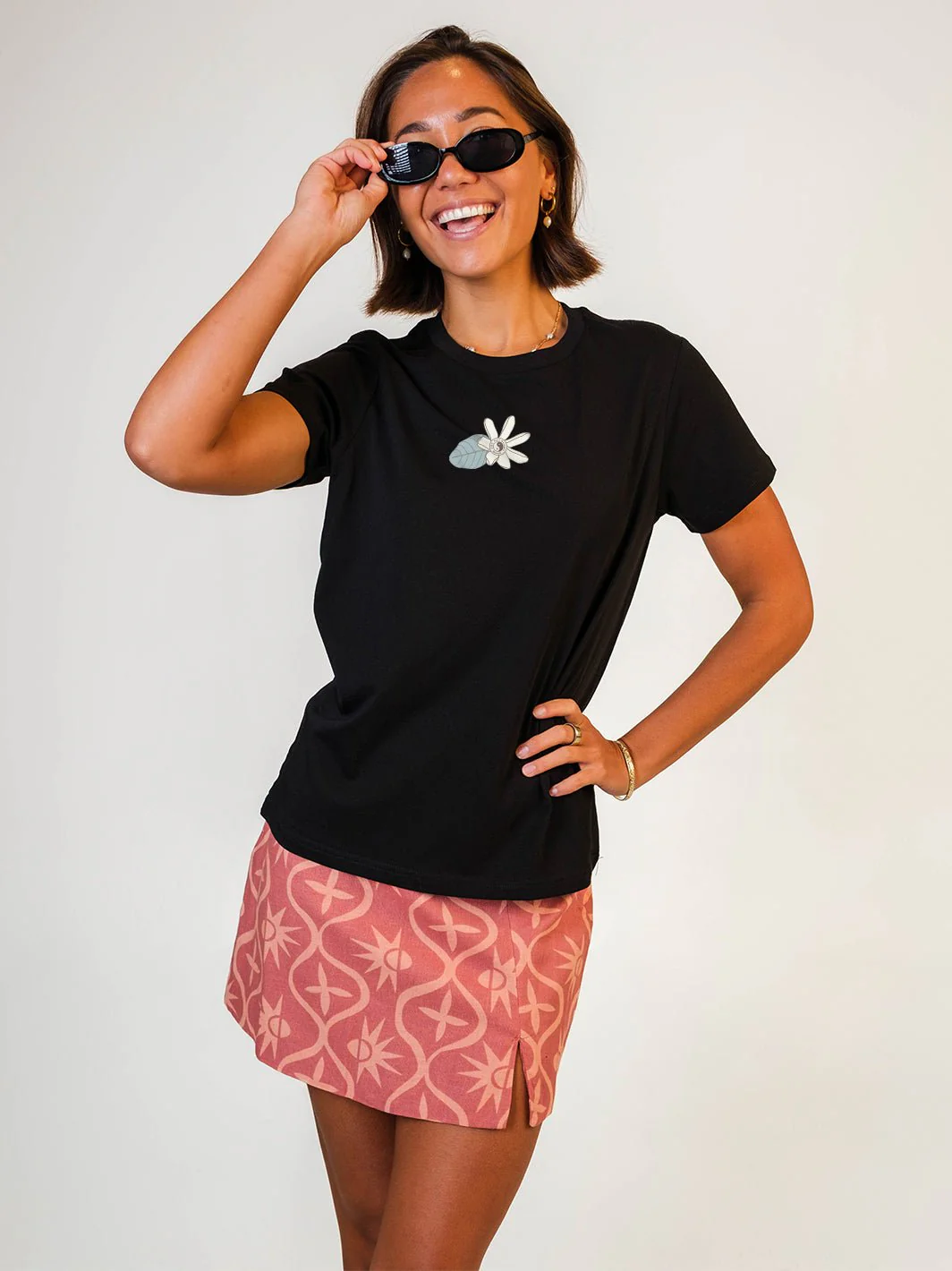 Tiare Cluster Maple Tee - Image 2