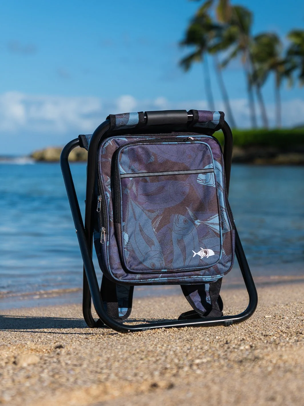 Ulua Sea Camo Backpack Cooler Chair