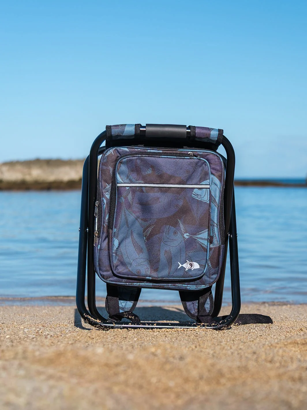 Ulua Sea Camo Backpack Cooler Chair - Image 5