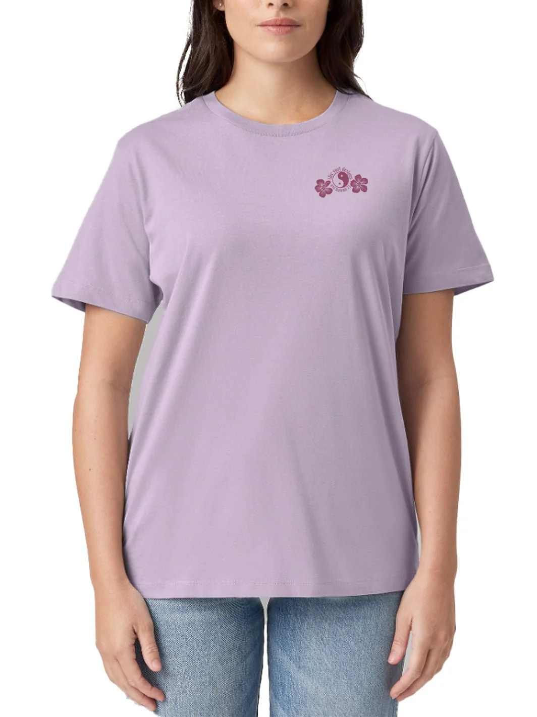 Watercolor Hau Classic Tee - Image 5
