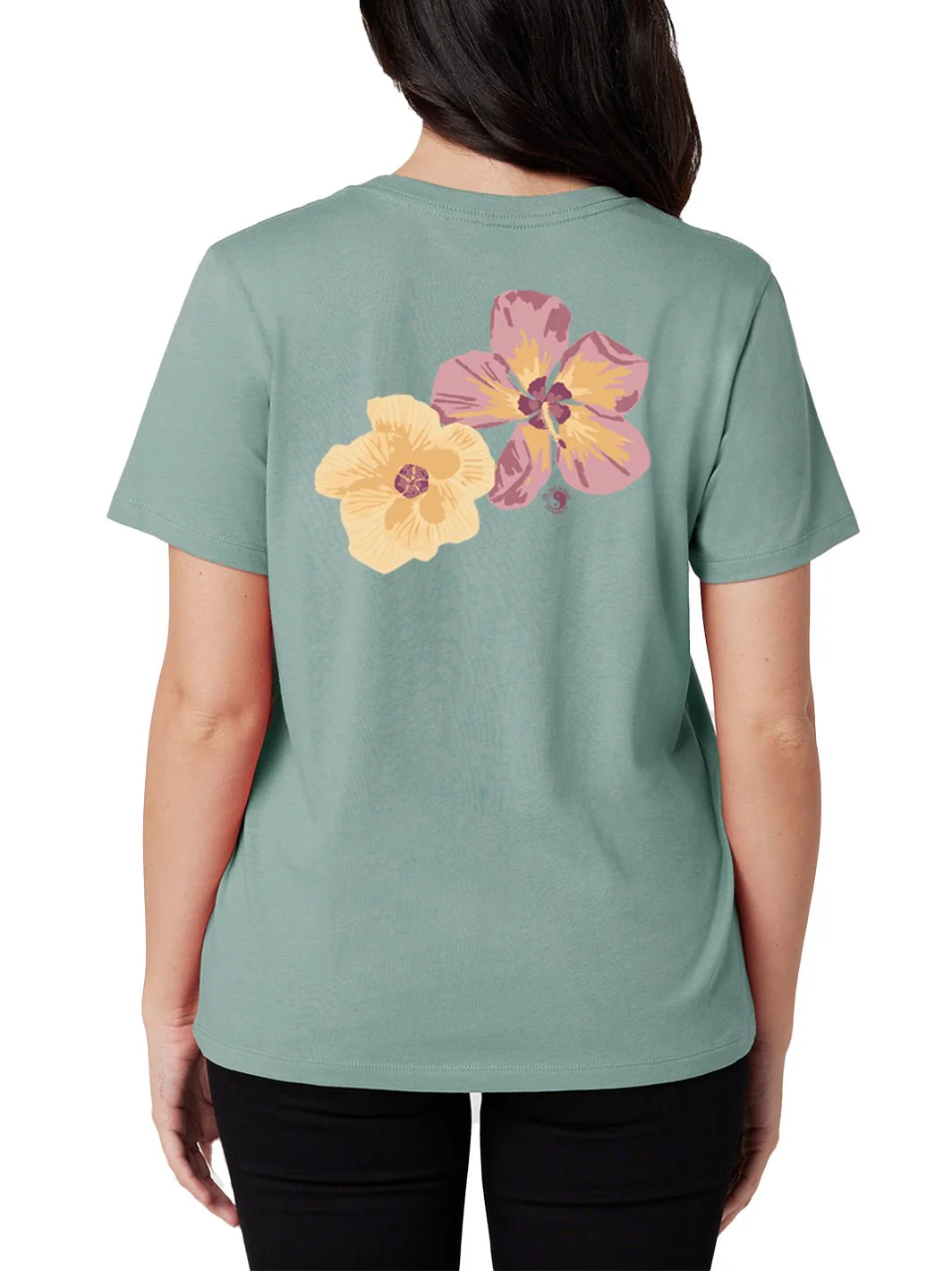 Watercolor Hau Classic Tee - Image 6