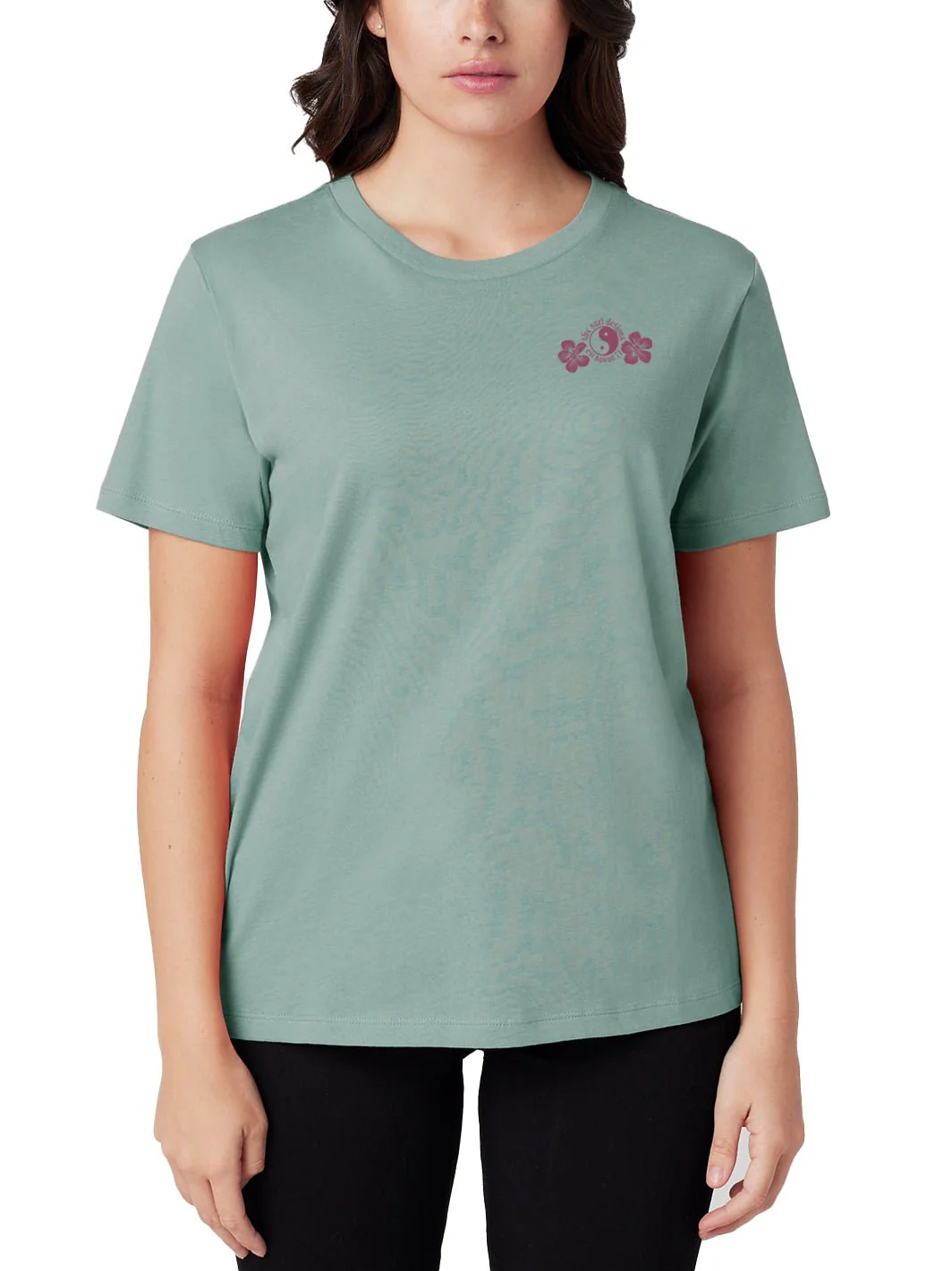 Watercolor Hau Classic Tee - Image 7