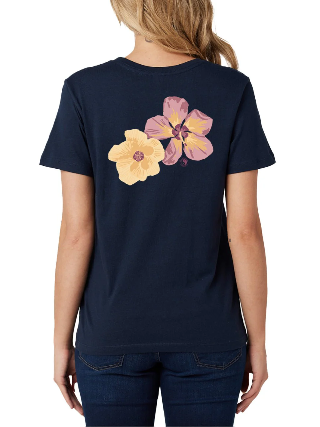Watercolor Hau Classic Tee - Image 8