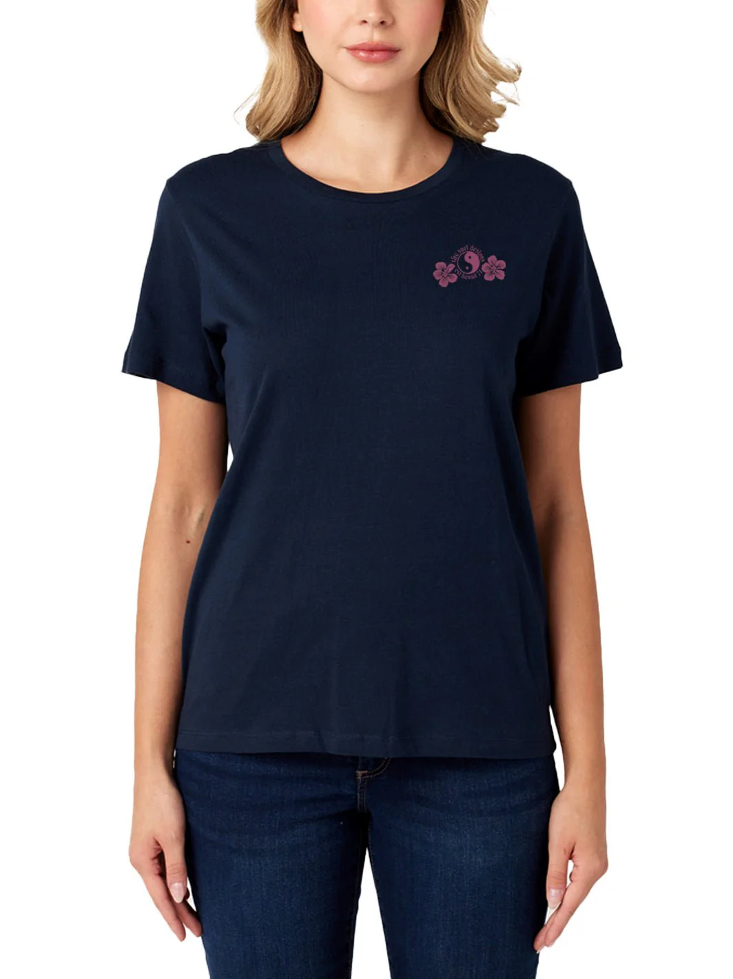 Watercolor Hau Classic Tee - Image 9